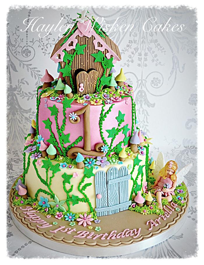 Rachael & Steve's Fairy Tale Autumn Wedding Cake - JCakes