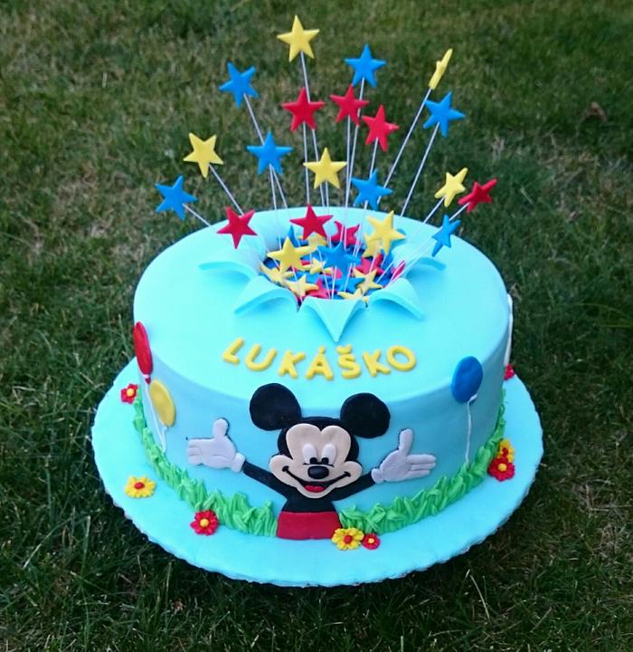 Mickey mouse cake