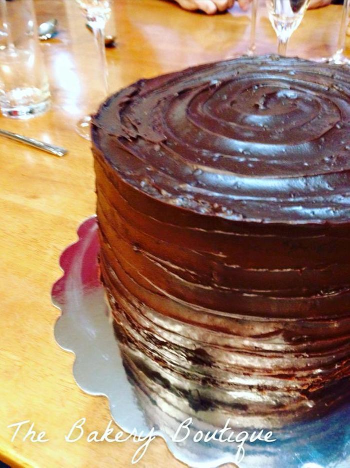 Double chocolate cake 