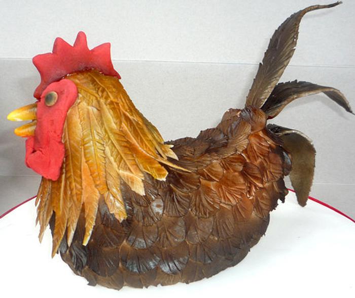 Rooster Cake