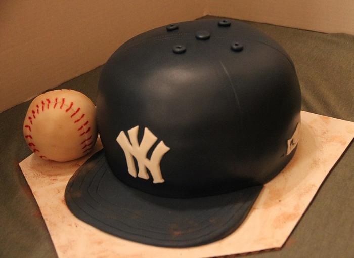 Yankee cap cake