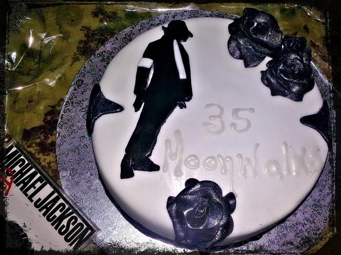 Michael Jackson tribute cake