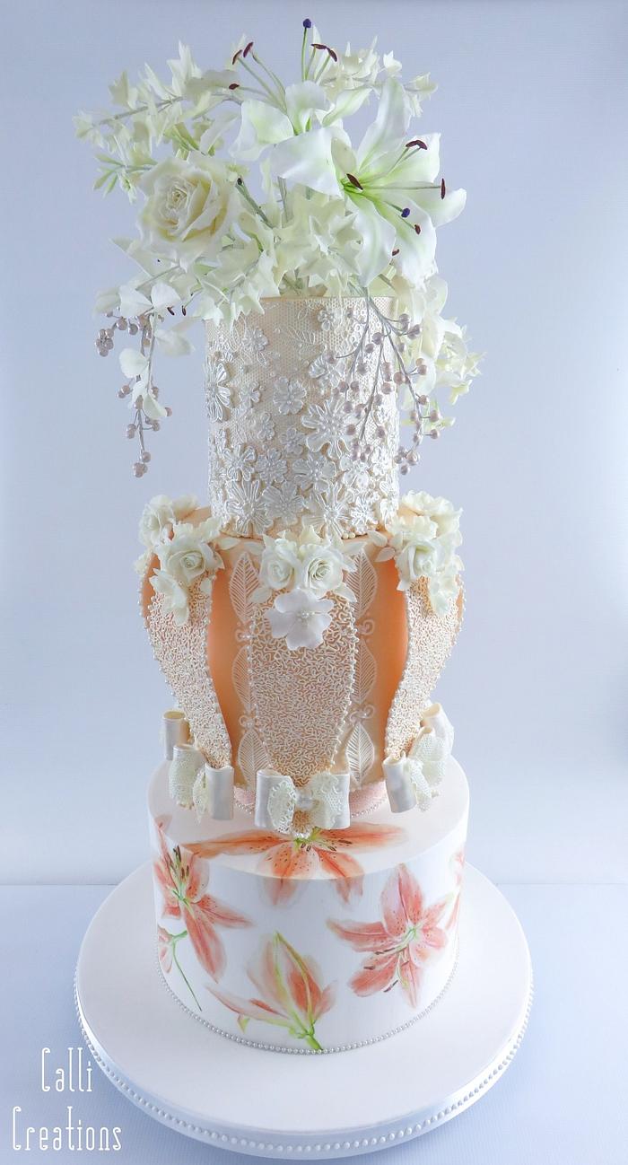 Fashion Wedding Cake Collaboration