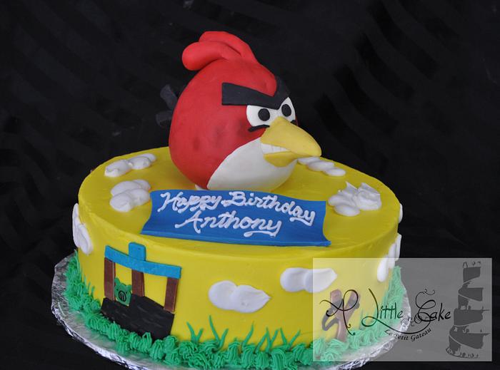 Angry Bird Cake for Kids
