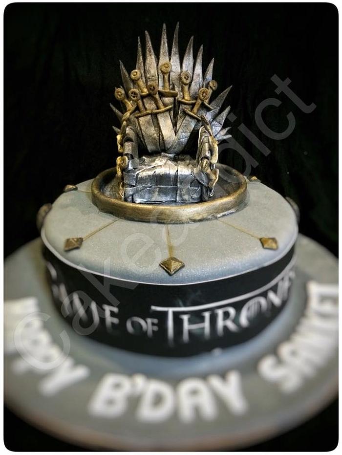 Game Of Thrones Theme Cake
