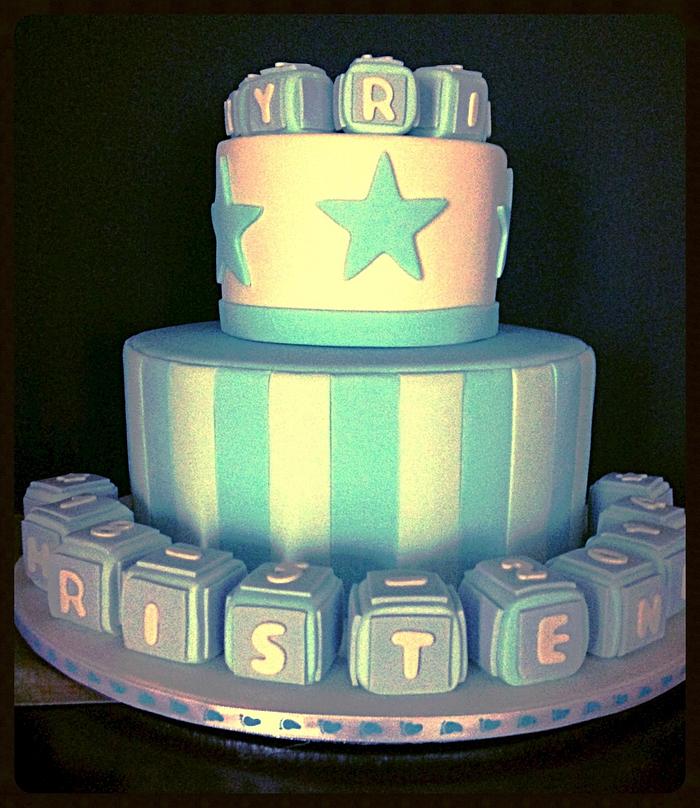 Christening Cake