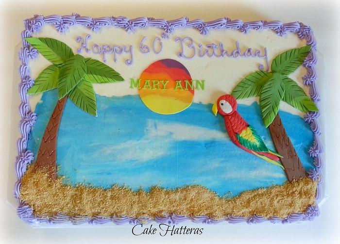 A 60th Birthday Cake