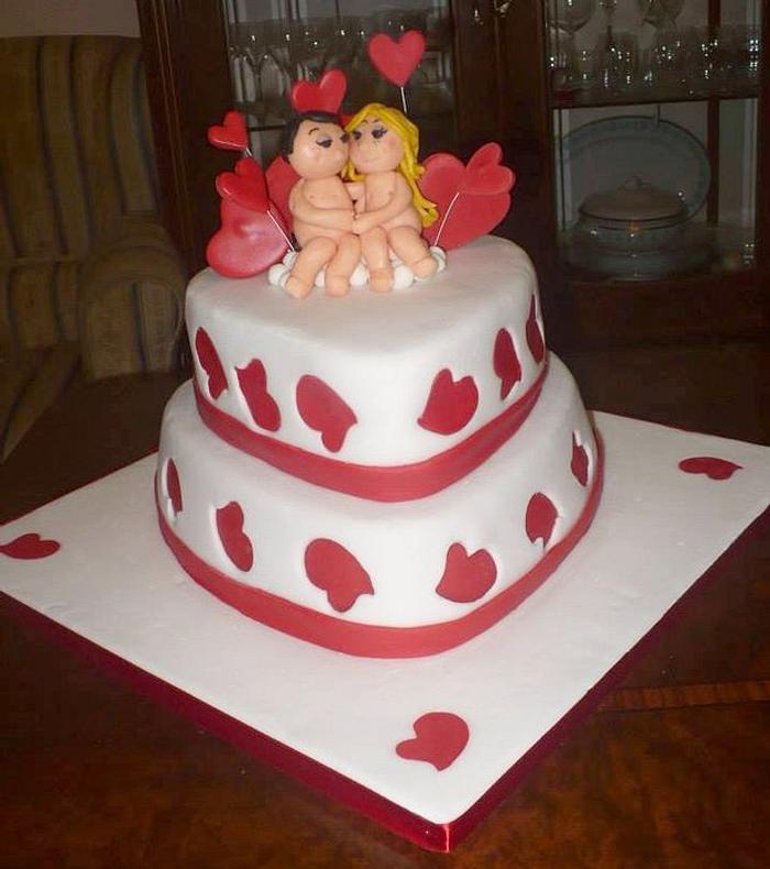 Promise wedding cake