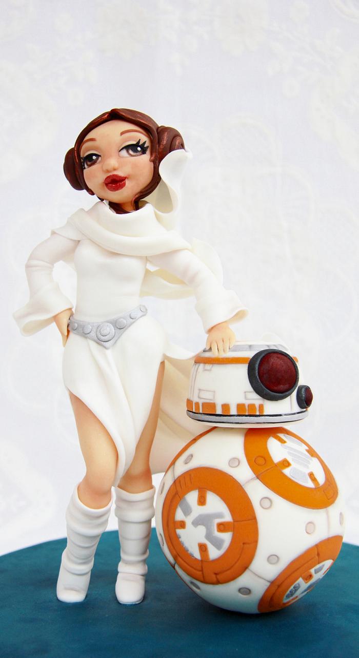 Princess Leia - Cake Con Collaboration