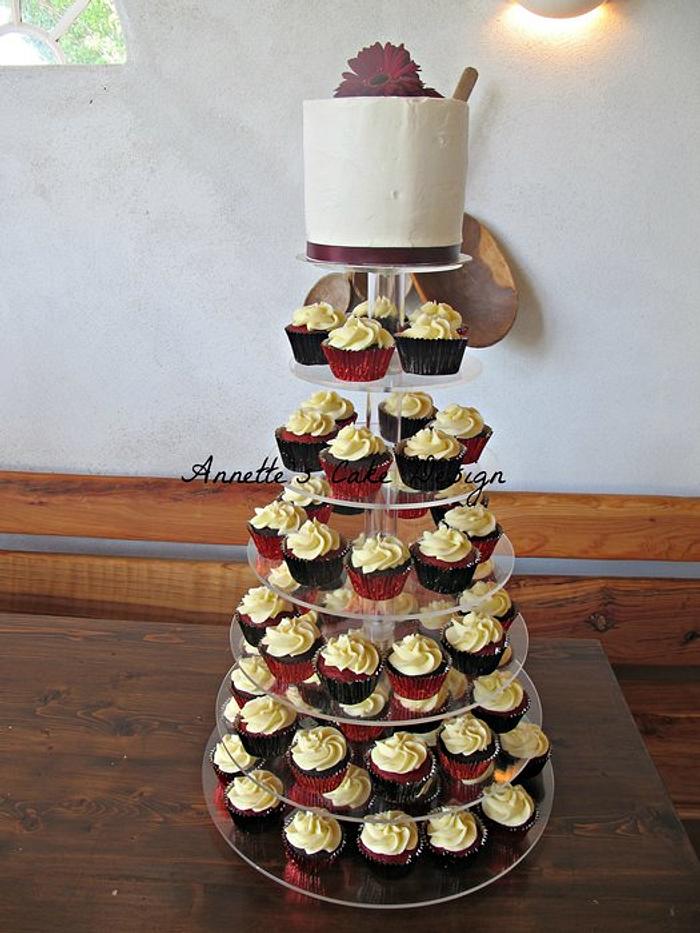 Cupcakes Wedding Cake