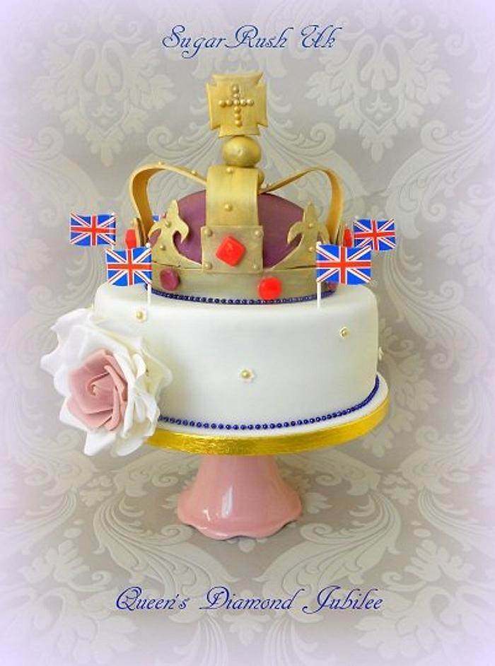 Queen's Diamond Jubilee Cake