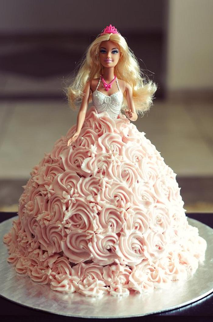 Barbie cake