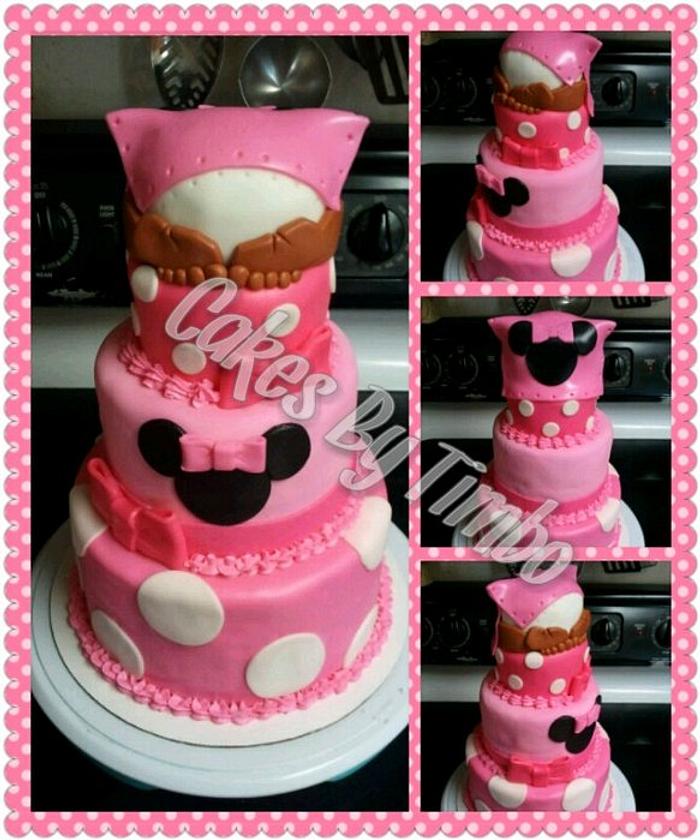 Minnie Mouse Baby Rump Cake!