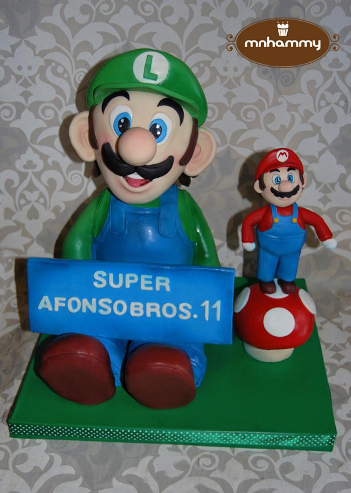 Luigi and Super Mario