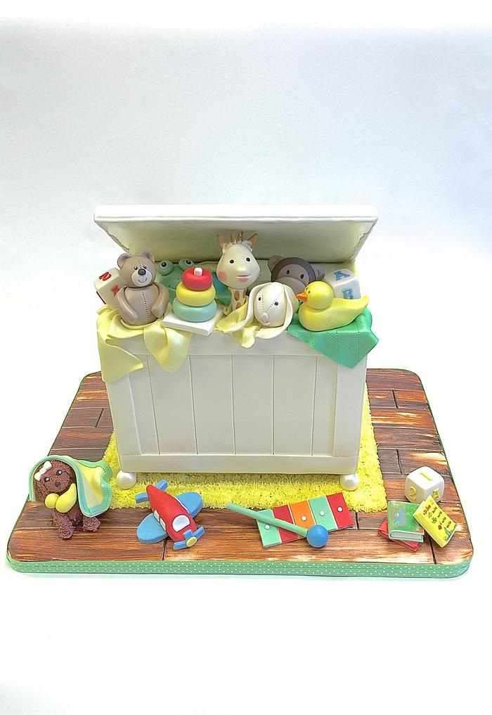Toy Chest Cake 