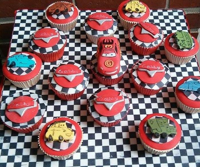 My baby's birthday cupcakes