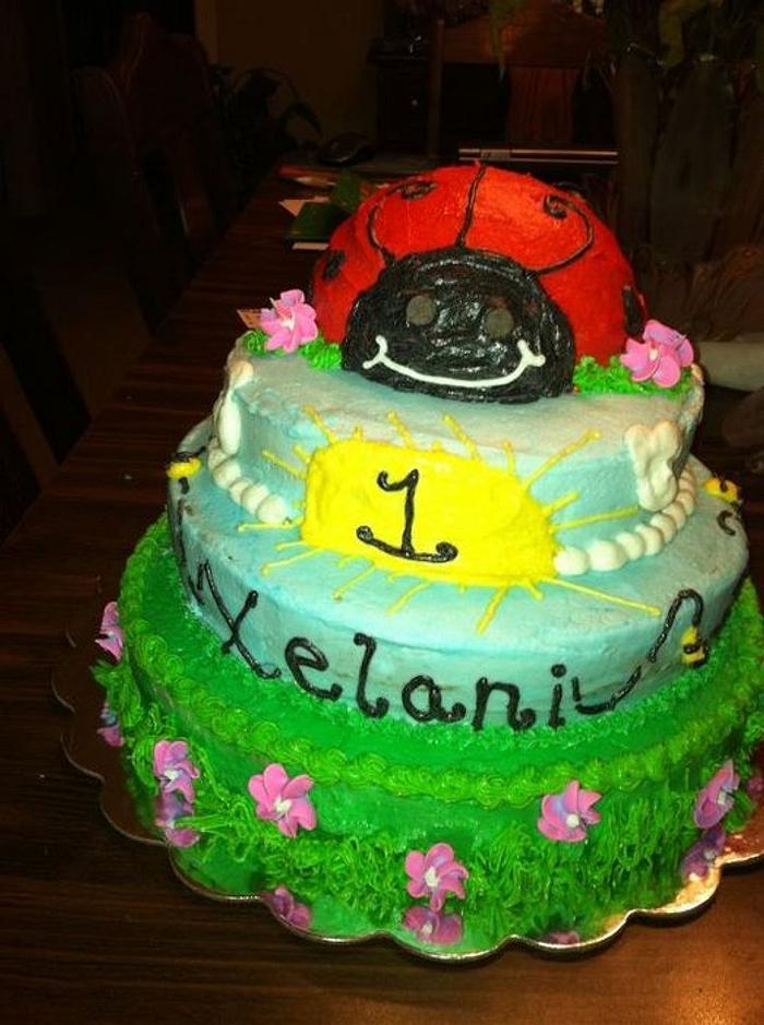 Xelani's 1st Birthday Cake