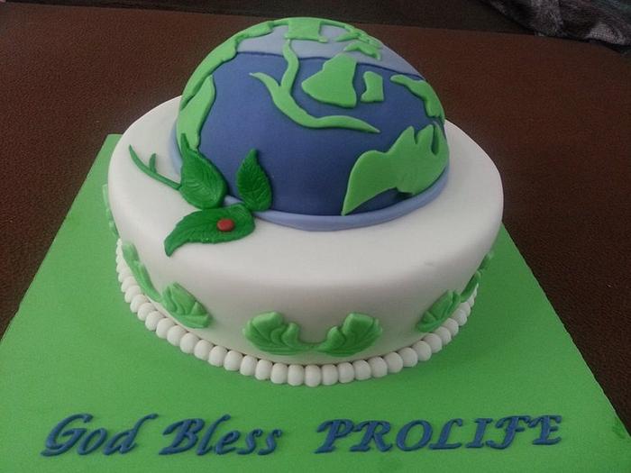 Prolife Logo Cake