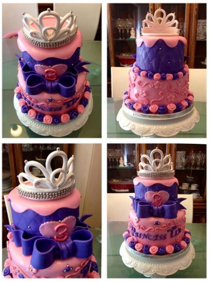 Princess Tiara cake 2
