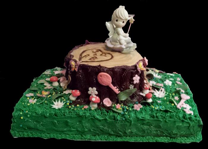 Bridal Shower Fairy Cake