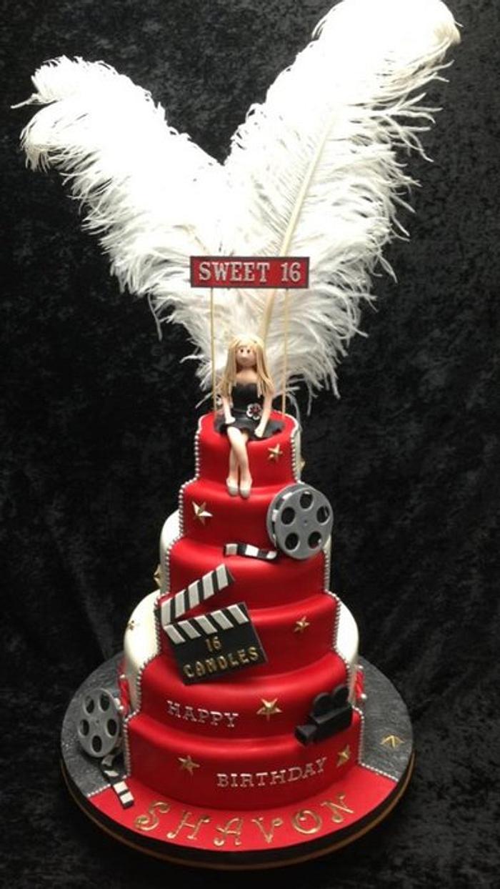 Movie Themed Party and Cake Decorations and Gift Box Set