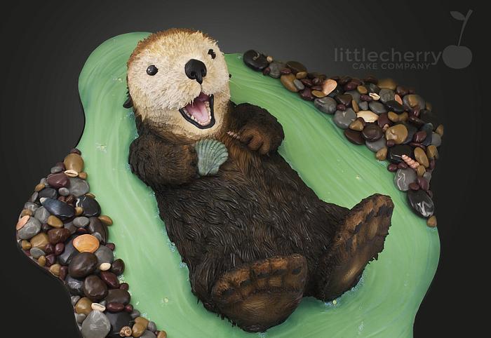 Sea Otter Cake