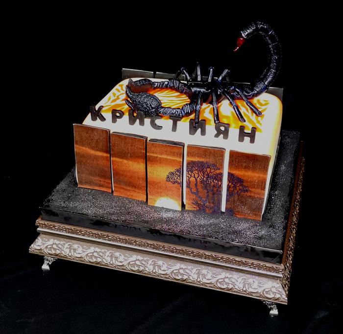 Cake scorpio