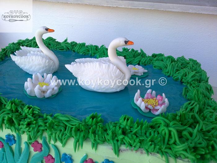 SWAN LAKE CAKE