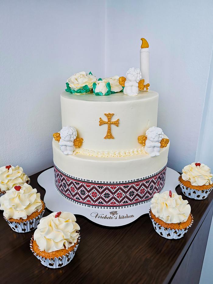 Christening cake