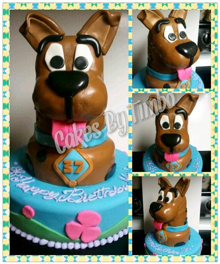 Scooby Doo 37th Birthday Cake!