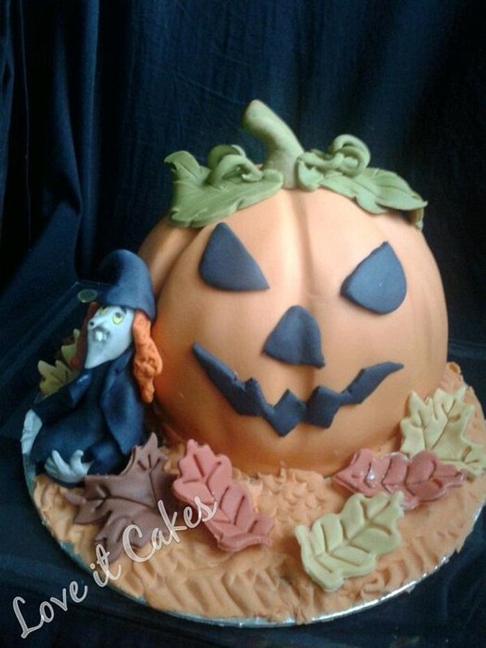 witchy pumpkin