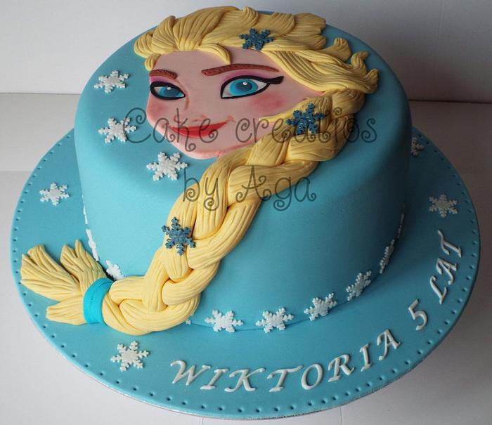 Frozen- Elsa cake