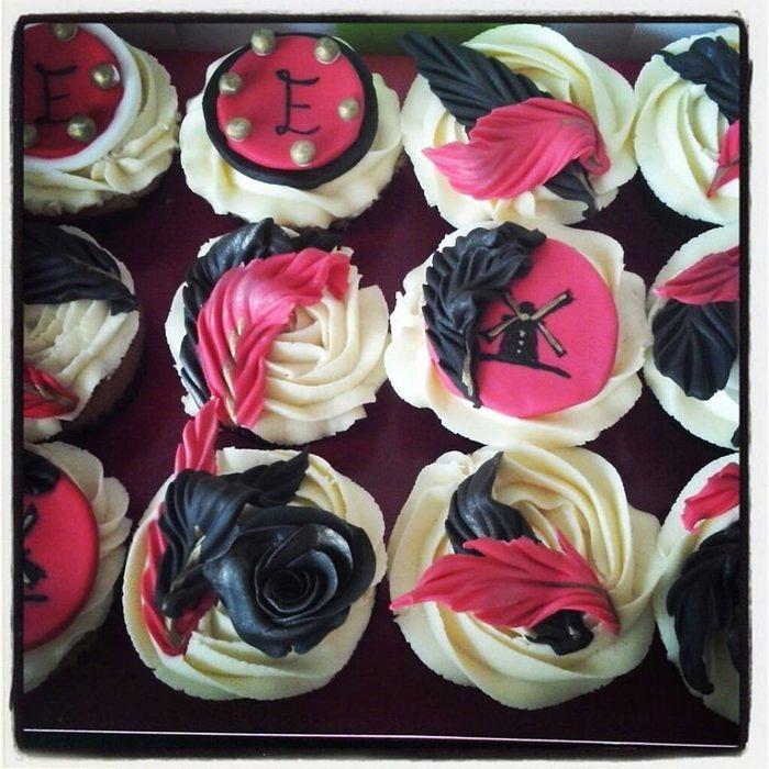 Moulin Rouge Cupcakes