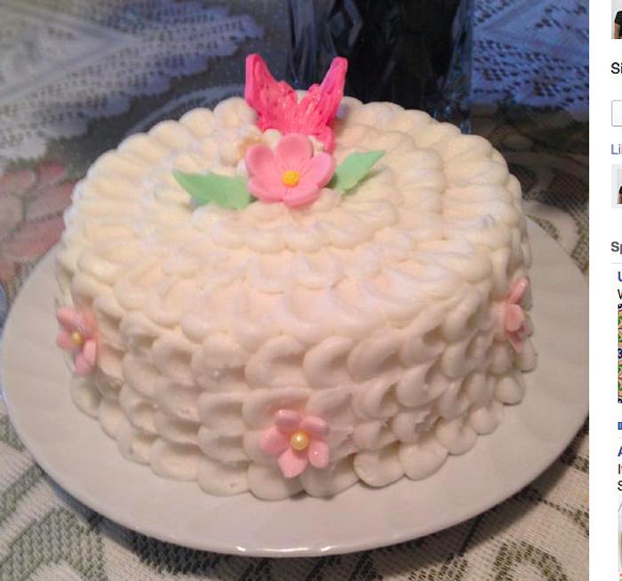 Mini Anniversary Cake