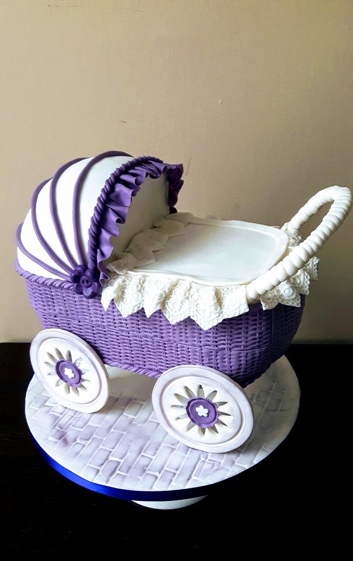 Baby Shower Carriage Cupcakes - Unicorn Dreaming
