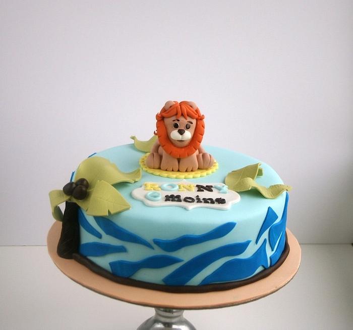 Little lion cake