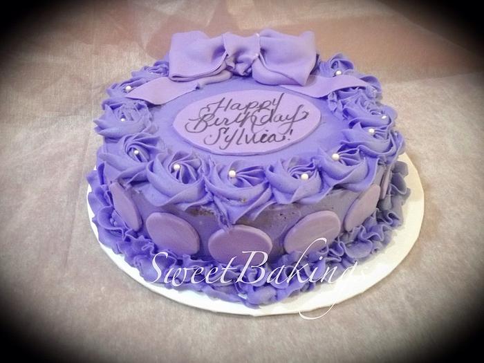 Purple cake 
