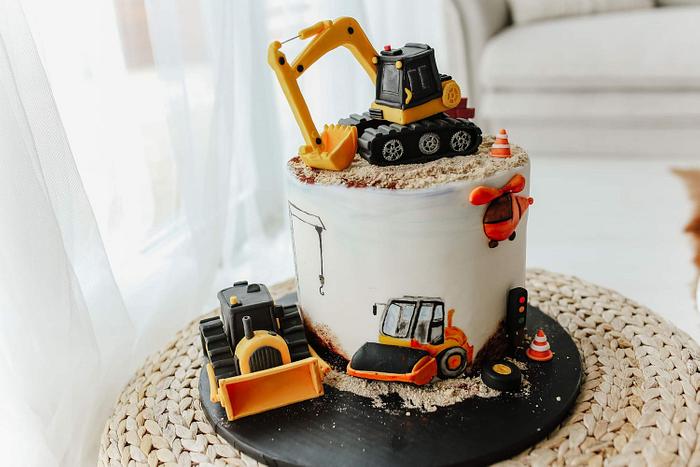 Construction cake