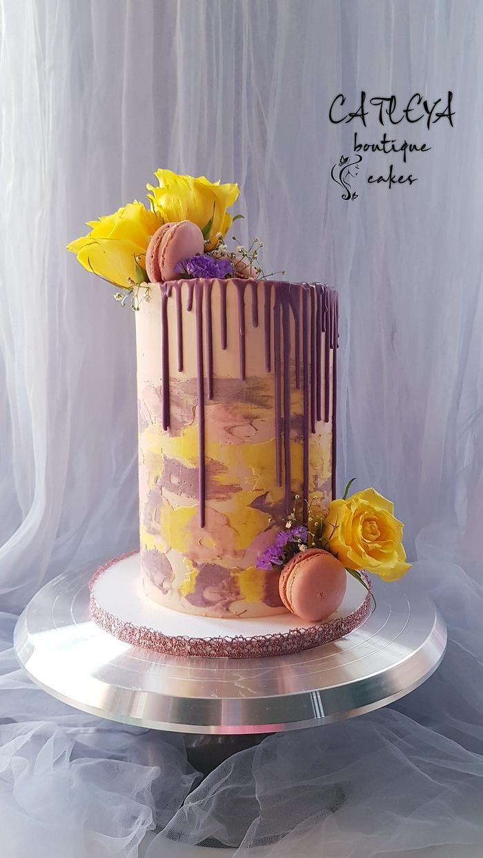 Flower cake 