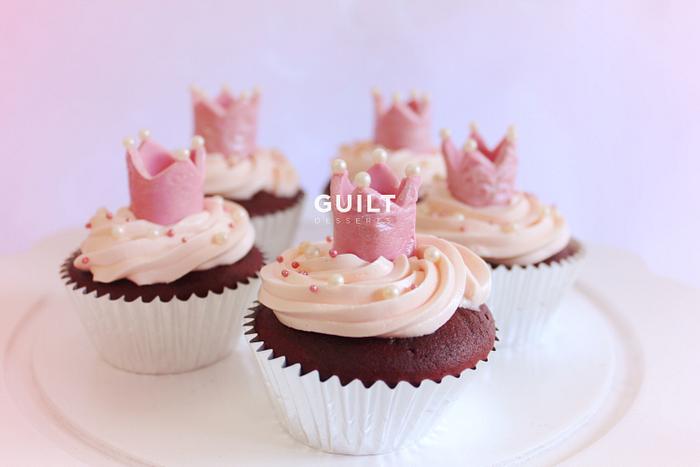 Princess Crown Cupcakes
