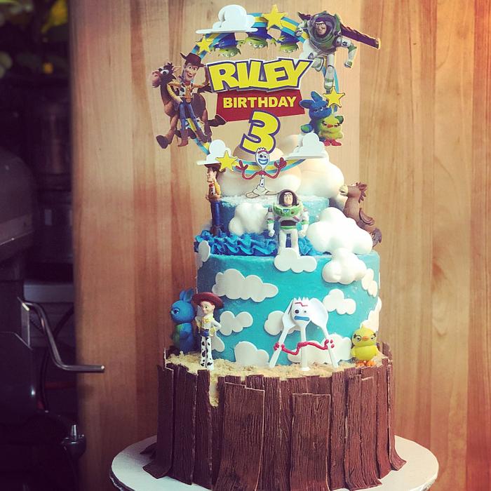 Toy Story Birthday Cake