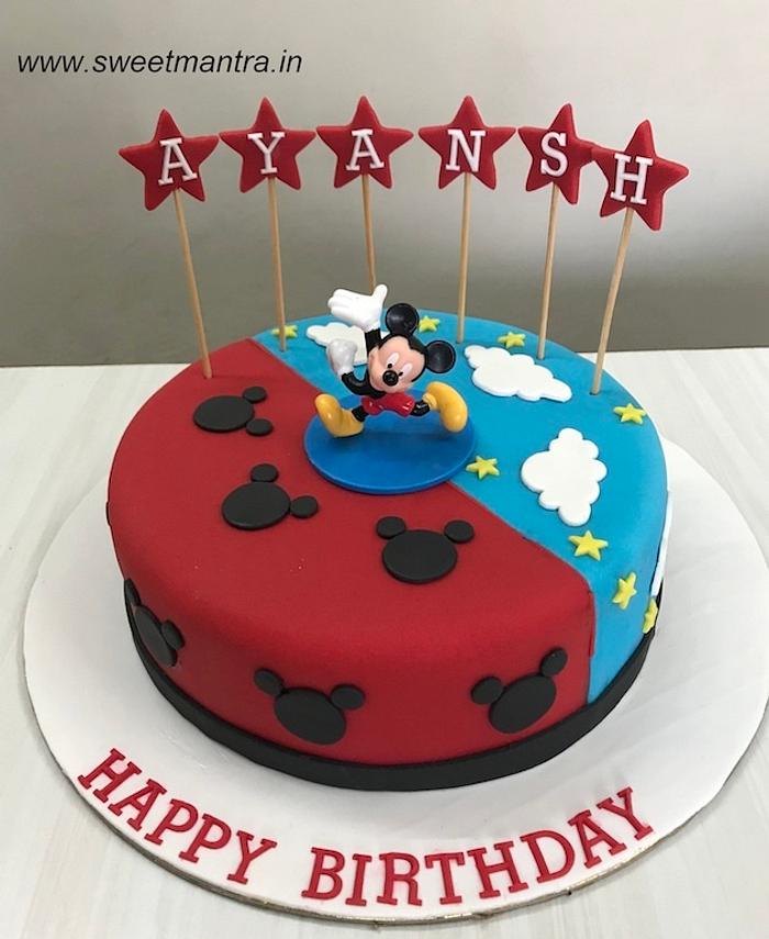 Mickey Mouse cake