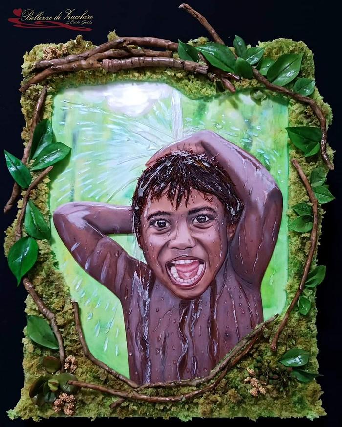  "The joyful Aboriginal boy" 