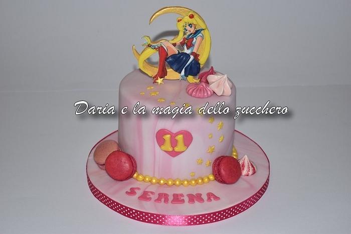 Sailor Moon cake