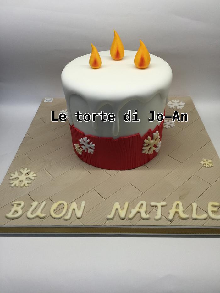 Candle cake - Torta candela