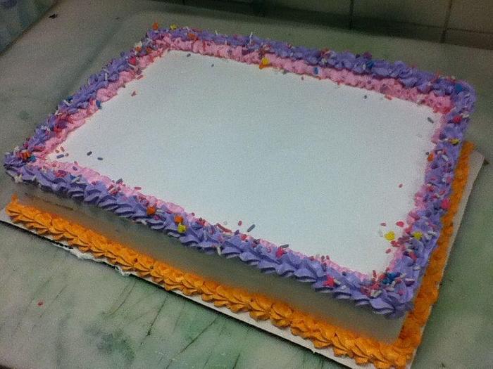 Colorful Cake 