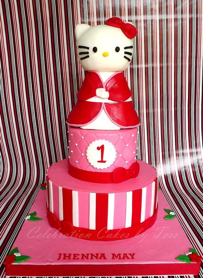 Hello Kitty Cake for Jhenna May