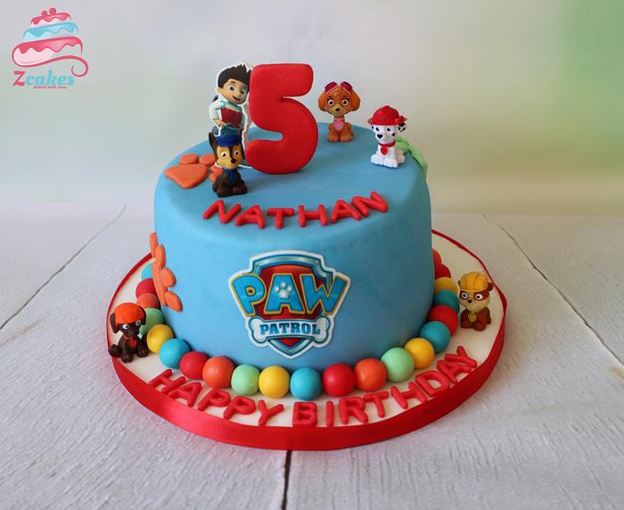 Paw patrol cake