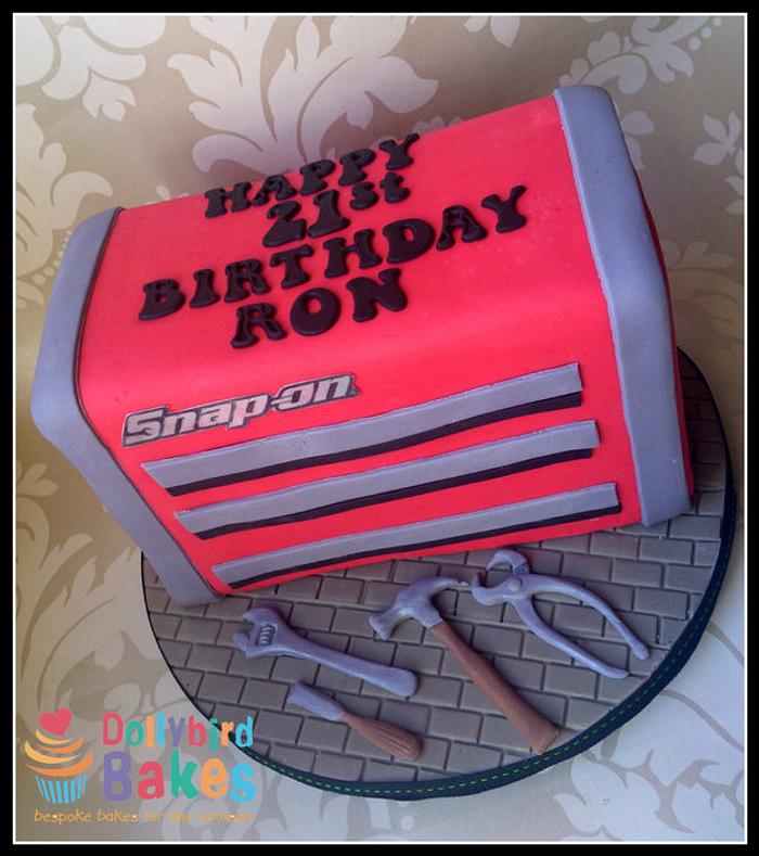 Tool Box Cake - Snap-on