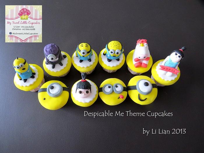 Despicable Me Cupcakes